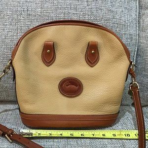 COPY - Dooney & Bourke taupe domed satchel